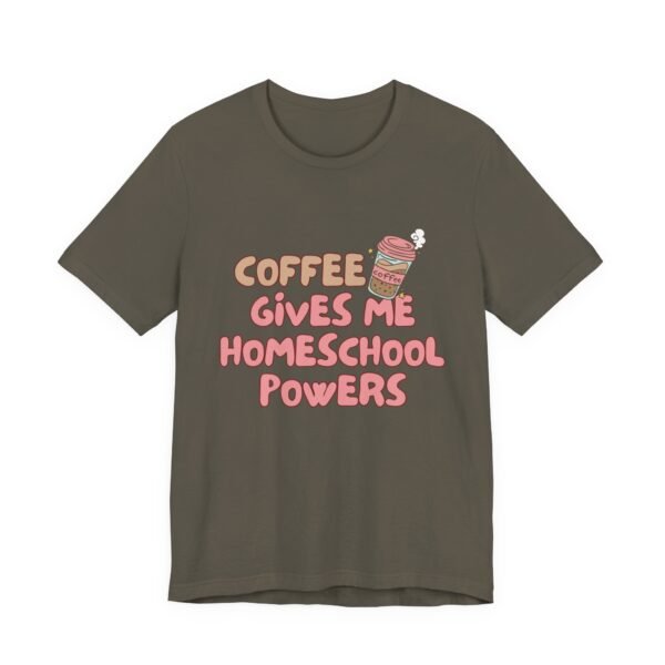 Coffee Gives Me Super Powers Shirt - Bella Canvas Unisex T-Shirt, Funny Coffee Lover Tee, Caffeine Humor Gift - Image 27