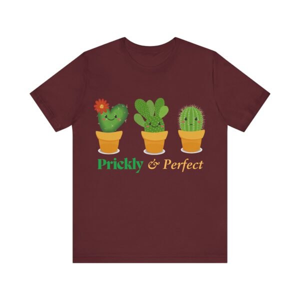Cute Cactus Unisex Tee - Prickly & Perfect, Gift for Plant Lovers, Casual Wear, Summer Style, Gardening Gift, Eco-Friendly Fashion - Image 41