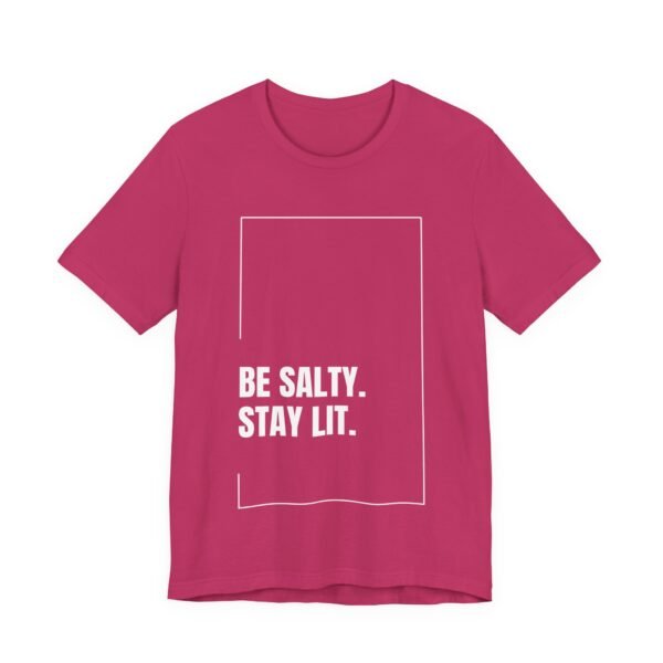 Be Salty Stay Lit Shirt - Bella Canvas Unisex Christian T-Shirt, Matthew 5:13-14 Bible Verse Graphic Tee, Faith Inspired Gift - Image 47