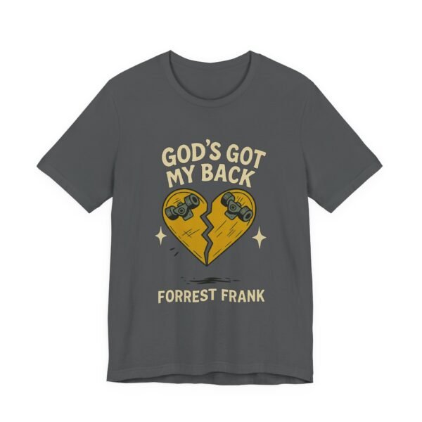 Forrest Frank Song Illustrated Tee, Unisex Shirt with Skateboard Design, Music Lover Gift, Short Sleeve Tshirt, Skateboarding Graphic Tee, - Image 23