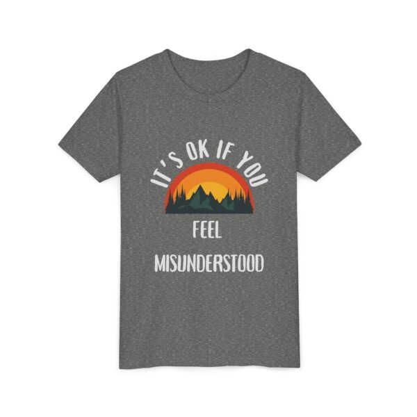 Misunderstood Youth Shirt - Bella Canvas Christian T-Shirt Inspired by Forrest Frank & Cory Asbury Song, Designed by Kid Artist - Image 3