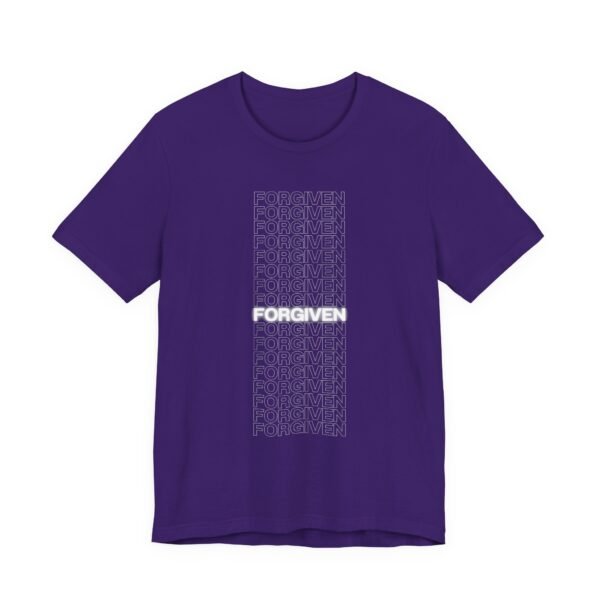 Forgiven Shirt - Bella Canvas Unisex Christian T-Shirt, Grace & Faith Graphic Tee - Image 51