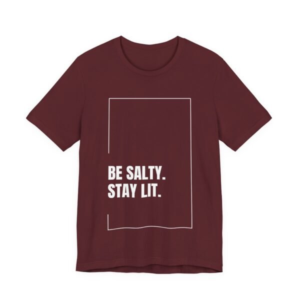 Be Salty Stay Lit Shirt - Bella Canvas Unisex Christian T-Shirt, Matthew 5:13-14 Bible Verse Graphic Tee, Faith Inspired Gift - Image 51