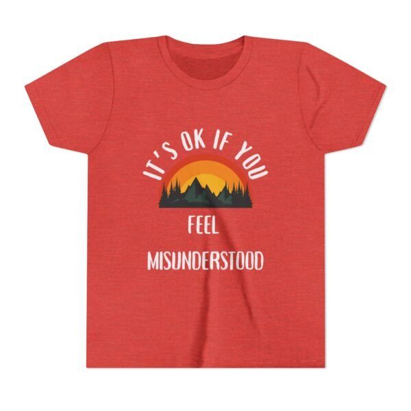 Misunderstood Youth Shirt - Bella Canvas Christian T-Shirt Inspired by Forrest Frank & Cory Asbury Song, Designed by Kid Artist - Image 53