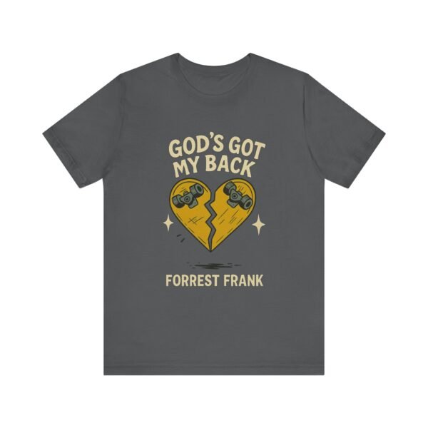 Forrest Frank Song Illustrated Tee, Unisex Shirt with Skateboard Design, Music Lover Gift, Short Sleeve Tshirt, Skateboarding Graphic Tee, - Image 21