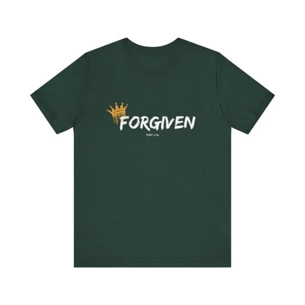 Forgiven Shirt with John 3:16 - Unisex Christian T-Shirt, Crown Faith Tee, Scripture Inspired Apparel - Image 13