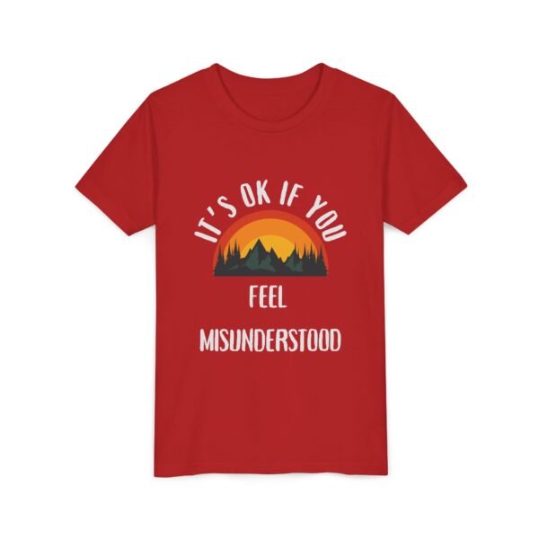 Misunderstood Youth Shirt - Bella Canvas Christian T-Shirt Inspired by Forrest Frank & Cory Asbury Song, Designed by Kid Artist - Image 59