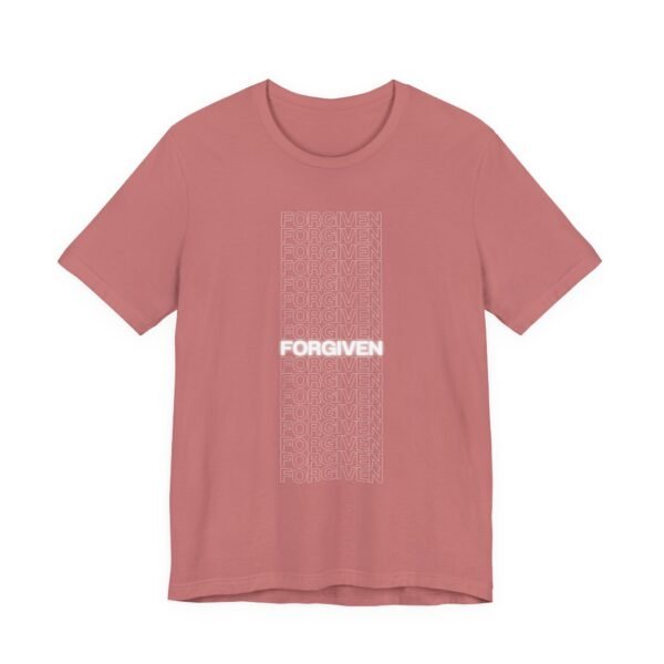Forgiven Shirt - Bella Canvas Unisex Christian T-Shirt, Grace & Faith Graphic Tee - Image 3