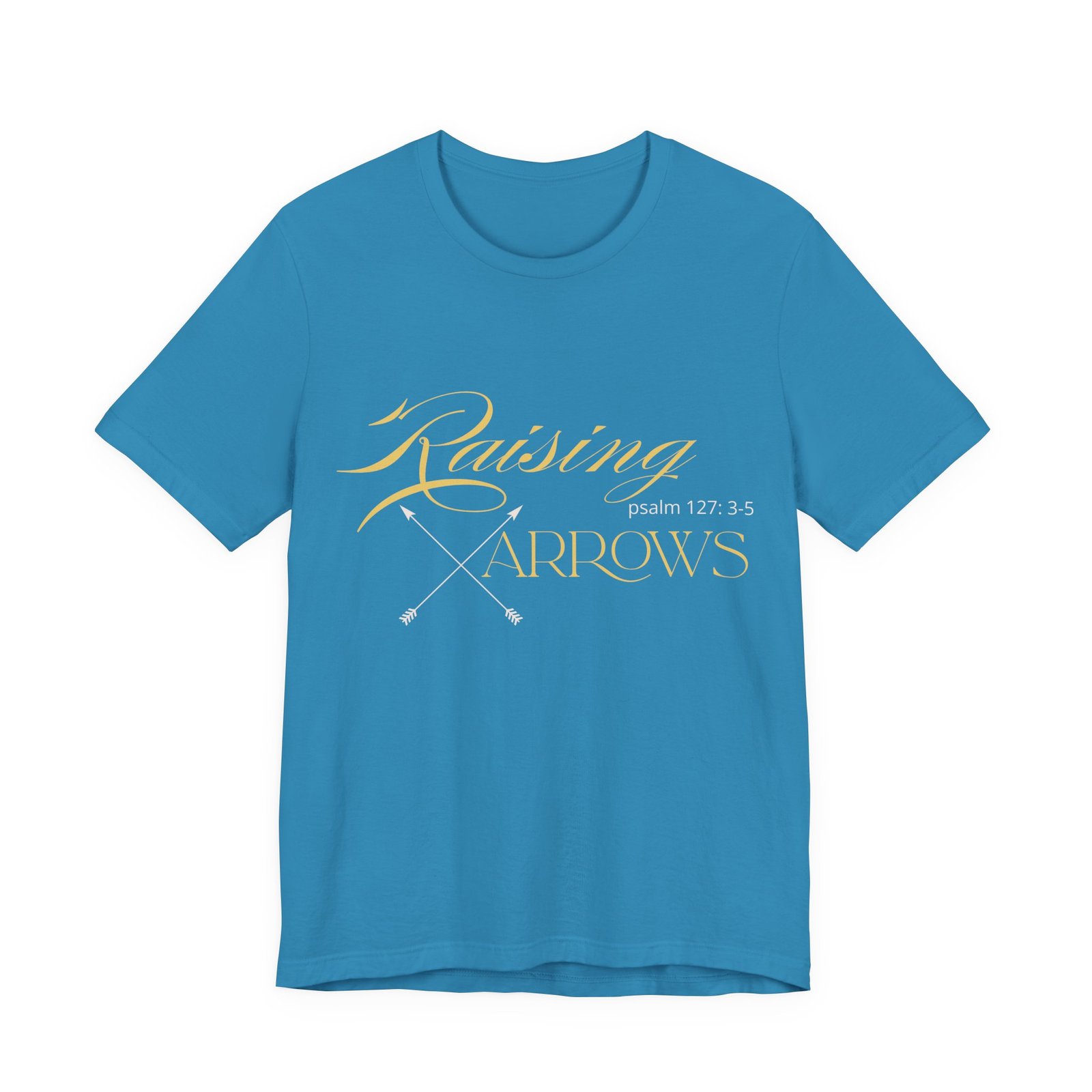 Raising Arrows Shirt - Unisex Christian T-Shirt, Psalm 127:3-5, Mom, Homeschool Mom & Private School Spirit Wear - Image 6