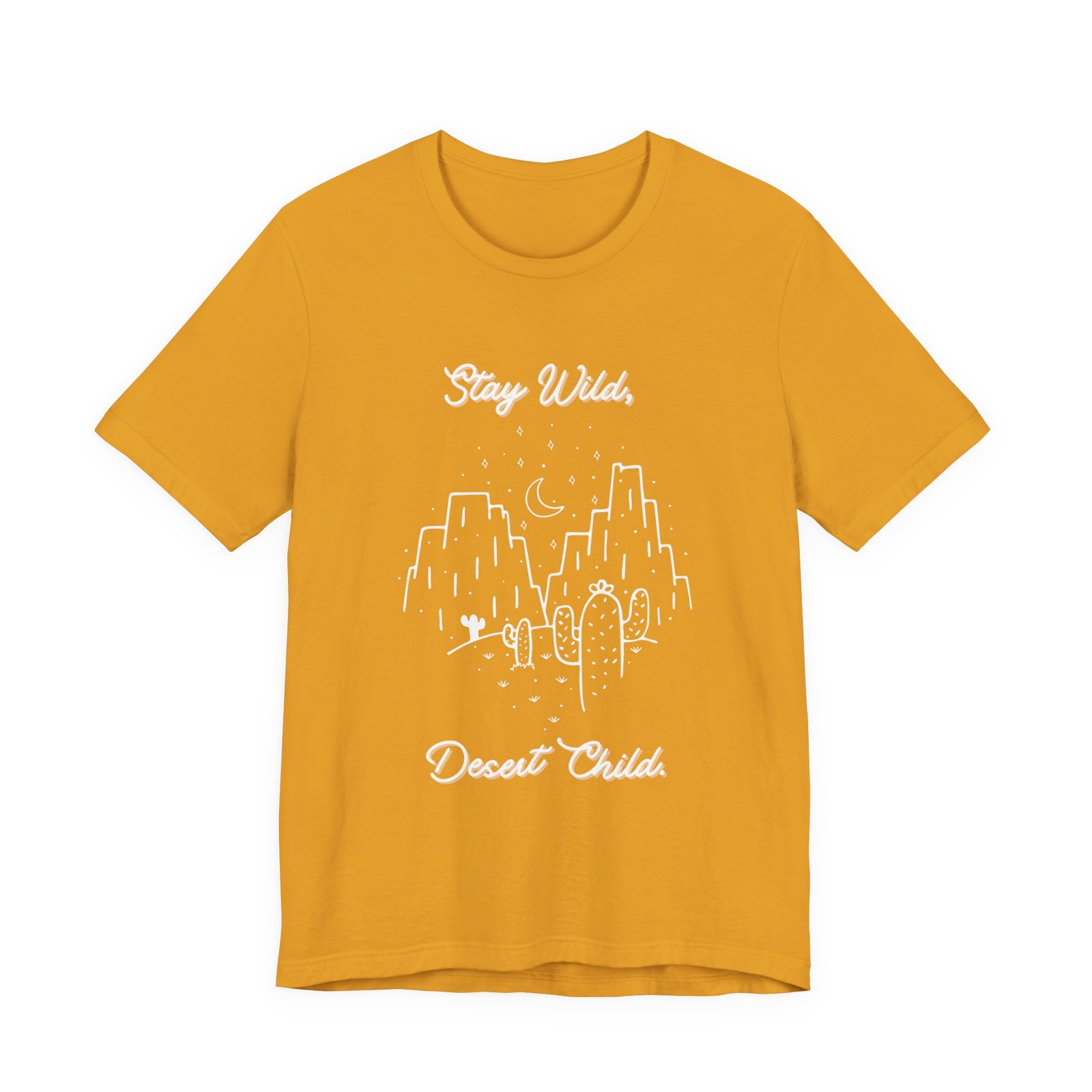 Stay Wild Desert Child Shirt - Bella Canvas Unisex T-Shirt, Boho Western Graphic Tee, Adventure Desert Vibes Apparel - Image 6