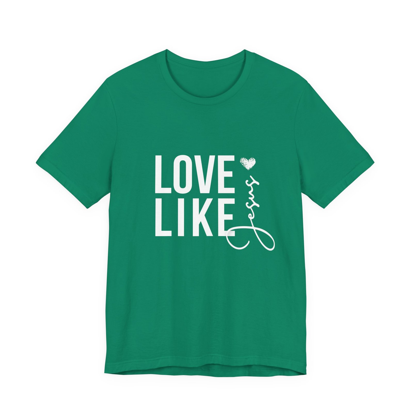 Love Like Jesus Shirt - Bella Canvas Unisex Christian T-Shirt, Faith Graphic Tee, Inspirational Bible Verse Shirt - Image 9