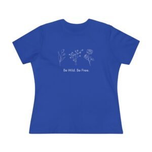 Be Wild Be Free Shirt - Wildflower Graphic Tee for Women, Homeschool Mom Shirt, Boho Bella Canvas T-Shirt, Nature Lover Gift