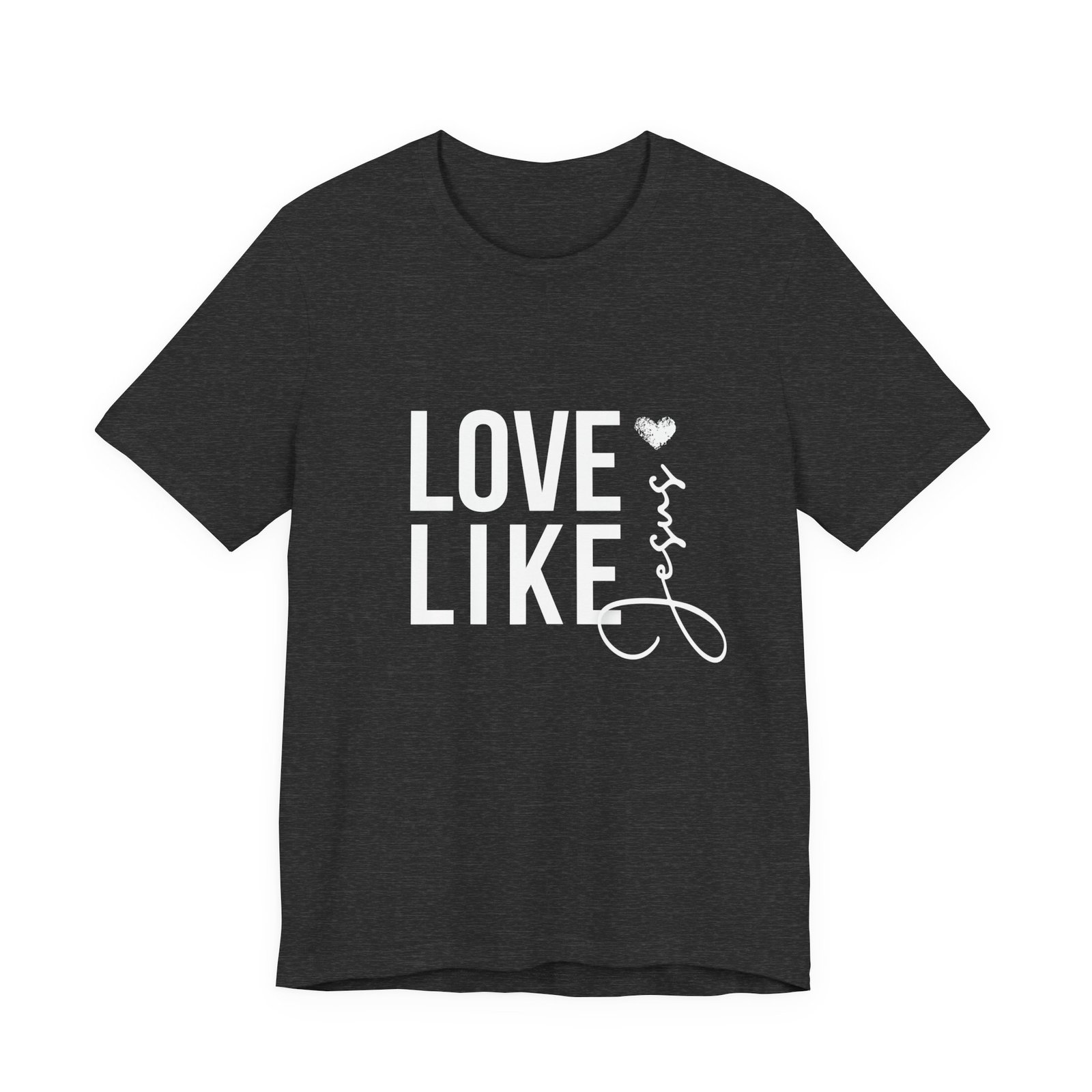 Love Like Jesus Shirt - Bella Canvas Unisex Christian T-Shirt, Faith Graphic Tee, Inspirational Bible Verse Shirt - Image 15