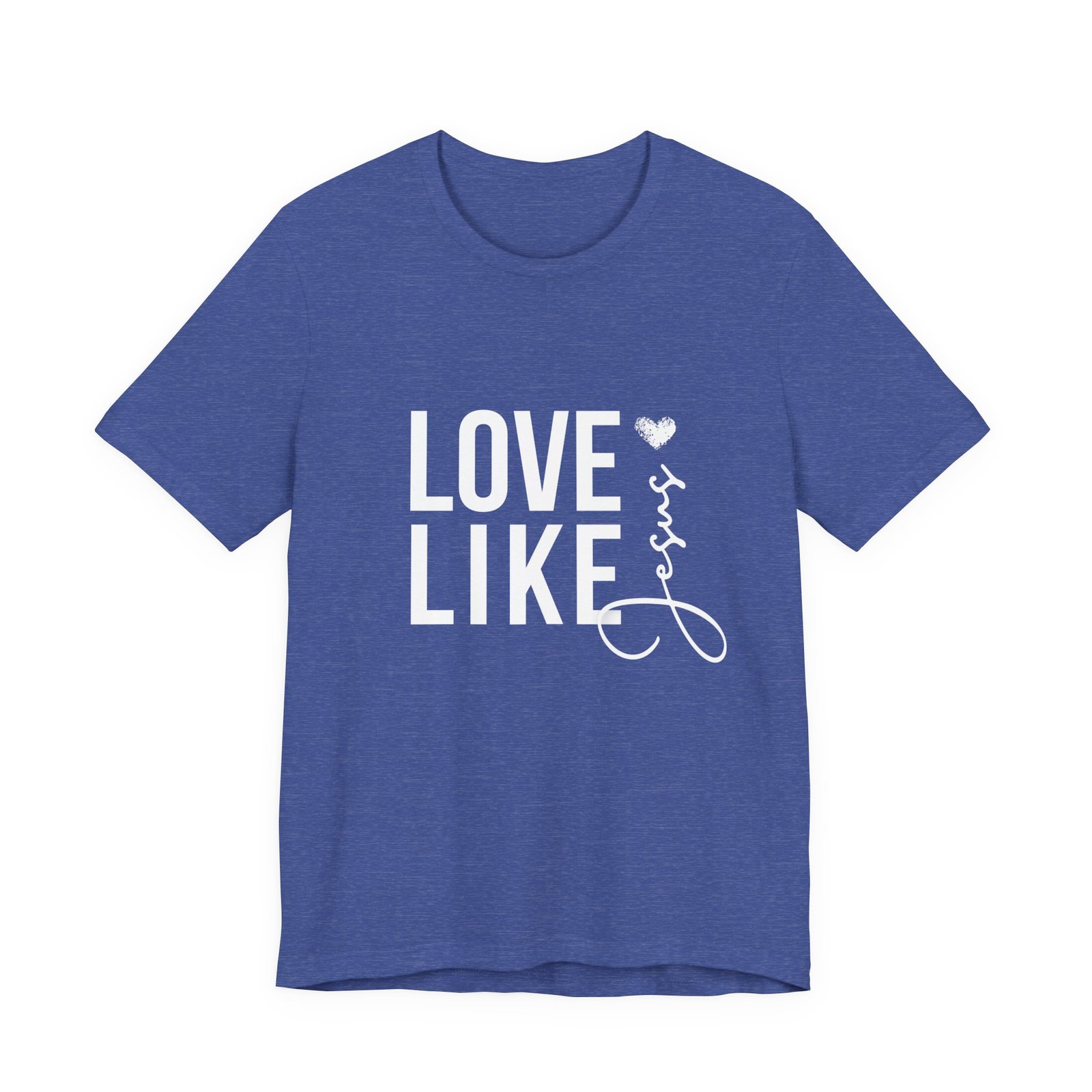 Love Like Jesus Shirt - Bella Canvas Unisex Christian T-Shirt, Faith Graphic Tee, Inspirational Bible Verse Shirt - Image 12