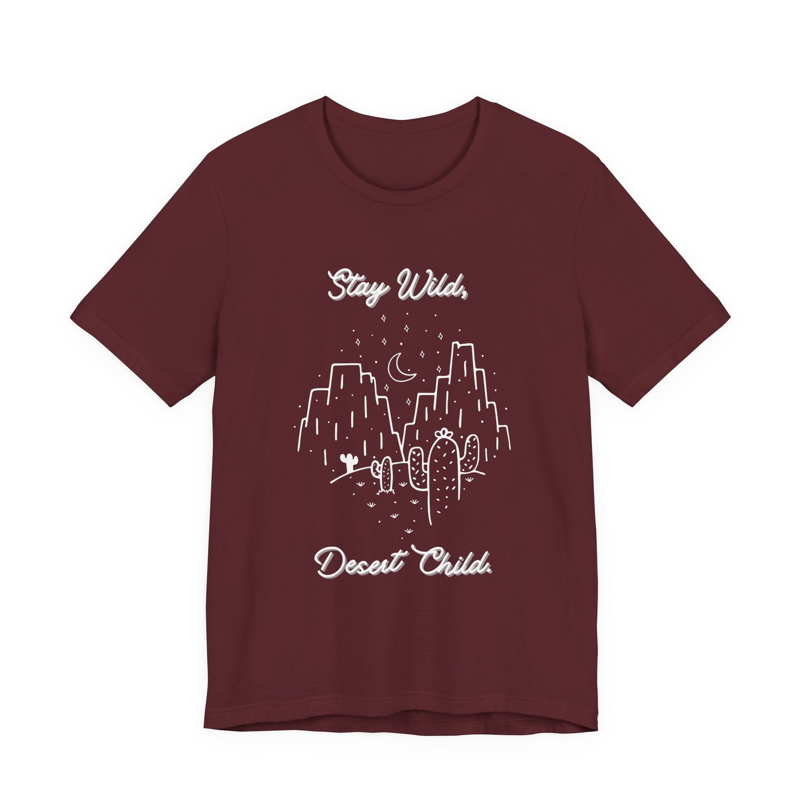 Stay Wild Desert Child Shirt - Bella Canvas Unisex T-Shirt, Boho Western Graphic Tee, Adventure Desert Vibes Apparel - Image 16