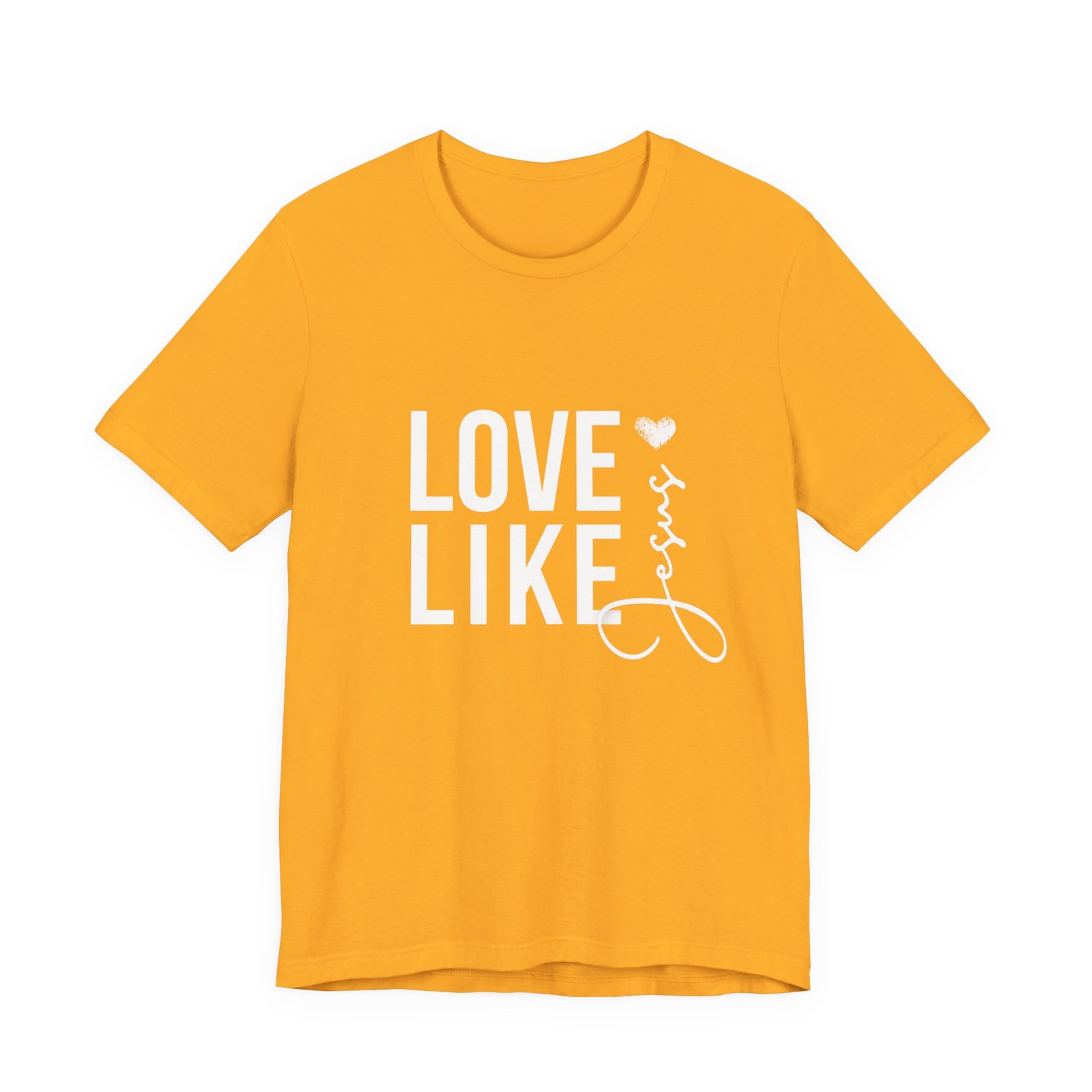 Love Like Jesus Shirt - Bella Canvas Unisex Christian T-Shirt, Faith Graphic Tee, Inspirational Bible Verse Shirt - Image 5