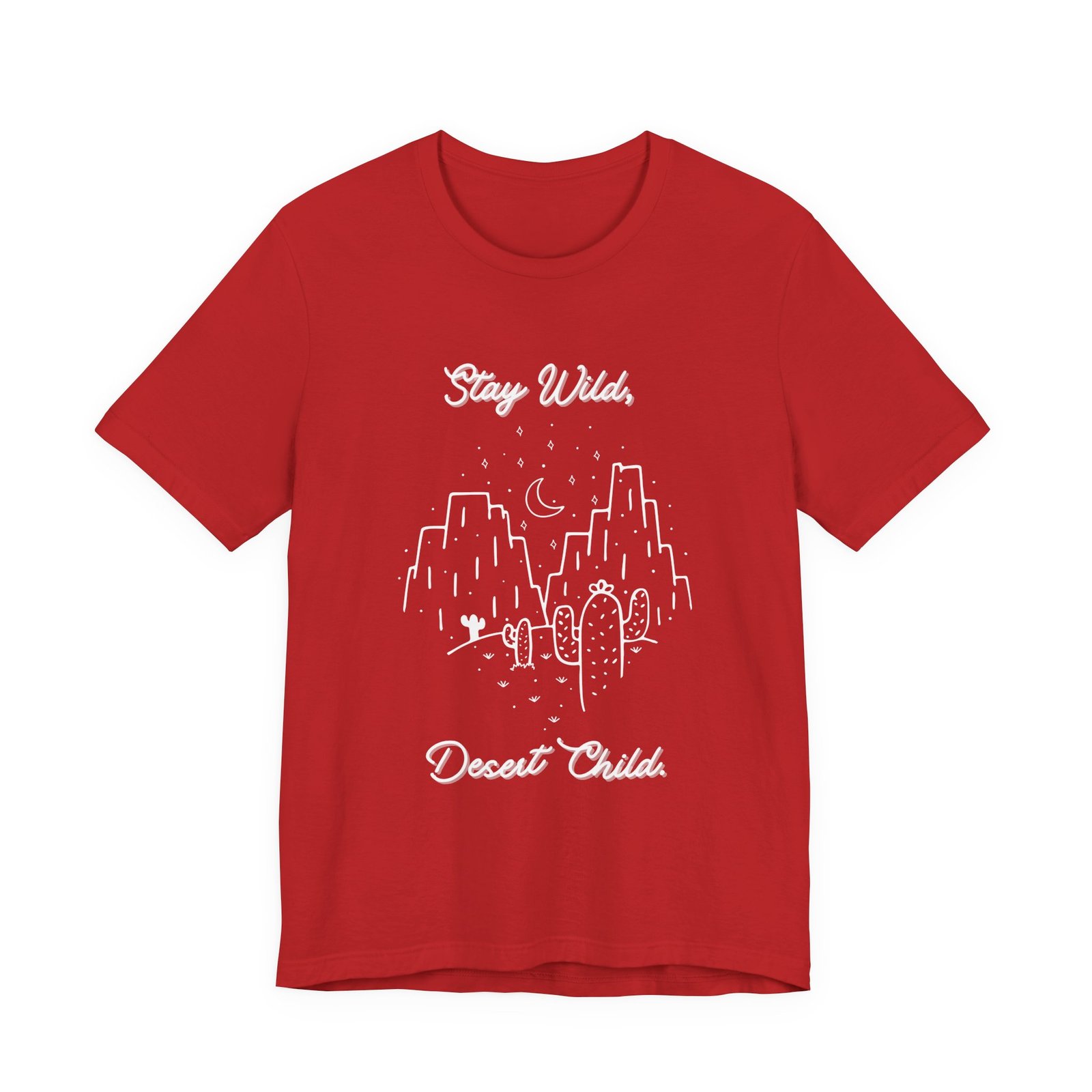 Stay Wild Desert Child Shirt - Bella Canvas Unisex T-Shirt, Boho Western Graphic Tee, Adventure Desert Vibes Apparel - Image 18