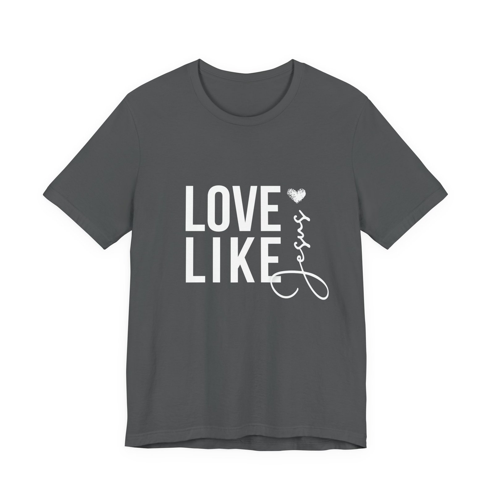 Love Like Jesus Shirt - Bella Canvas Unisex Christian T-Shirt, Faith Graphic Tee, Inspirational Bible Verse Shirt - Image 13