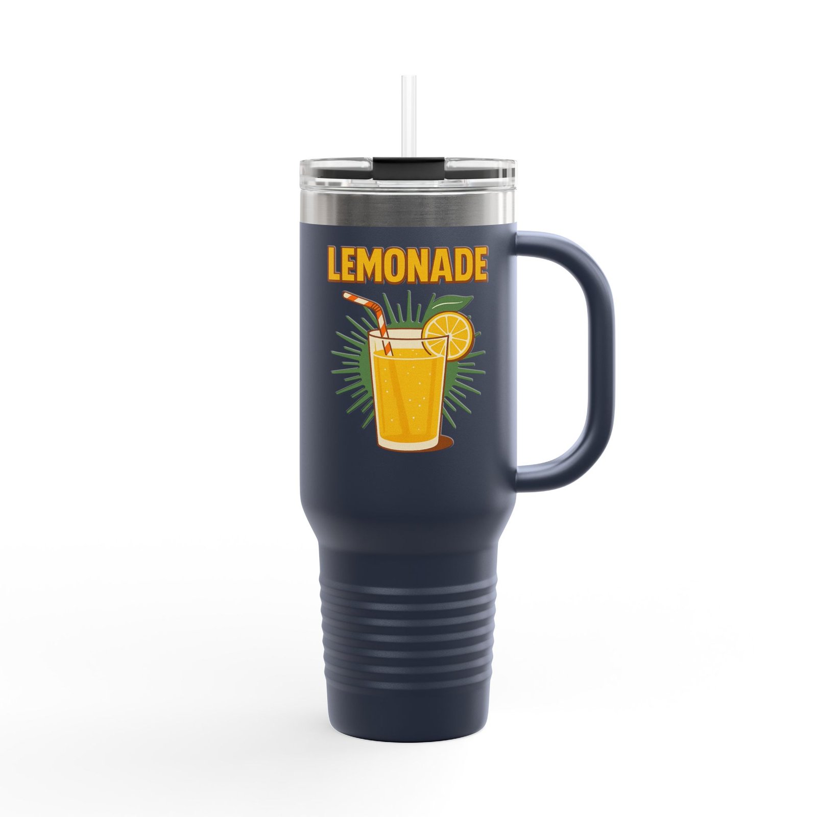 40oz Insulated Travel Mug — Retro "Lemonade" Illustration (Forrest Frank & The Figs)