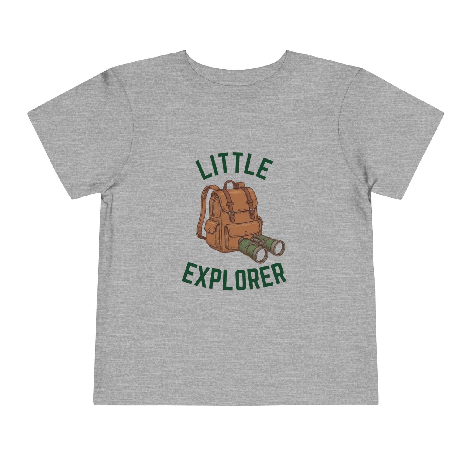 Little Explorer Toddler T-Shirt | Kids Adventure Shirt | Binoculars & Backpack Graphic Tee | Nature Loving Kid Shirt | Outdoor Toddler Tee - Image 13