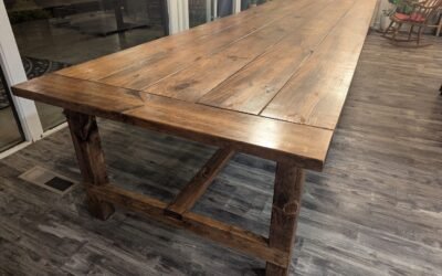 DIY Farmhouse Table