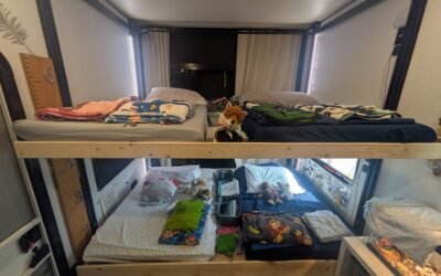 How We Built DIY Bunk Beds for Our Happijac System